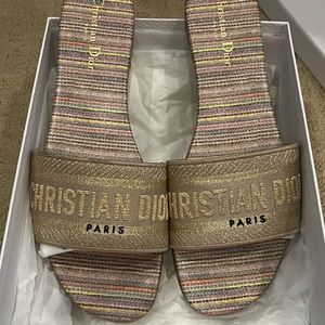 Dior Dway slides size 42